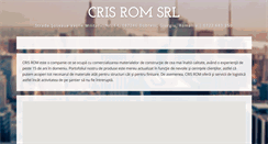 Desktop Screenshot of crisrom.com